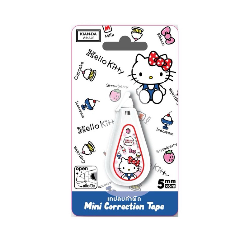 เทปลบคำผิดคละลาย ซานริโอ้ sanrio Kian-da