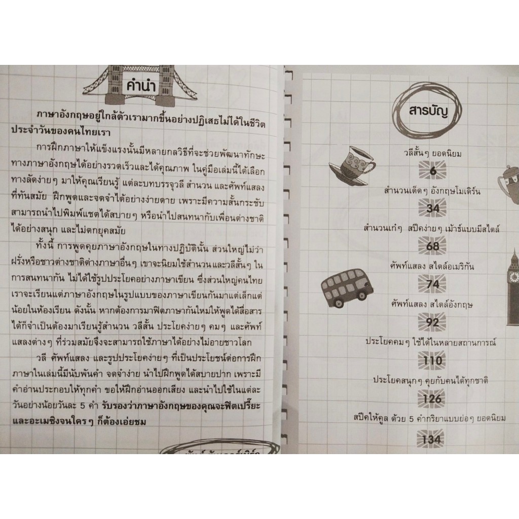 หนังสือ เสริมการเรียนรู้ภาษาอังกฤษ : 1,009 สำนวน อังกฤษทันสมัย สปีคได้เท่ๆ คมๆ ราคา ถูกที่สุด ดีลบีเคเค แกลเลอรีภาพที่ 3