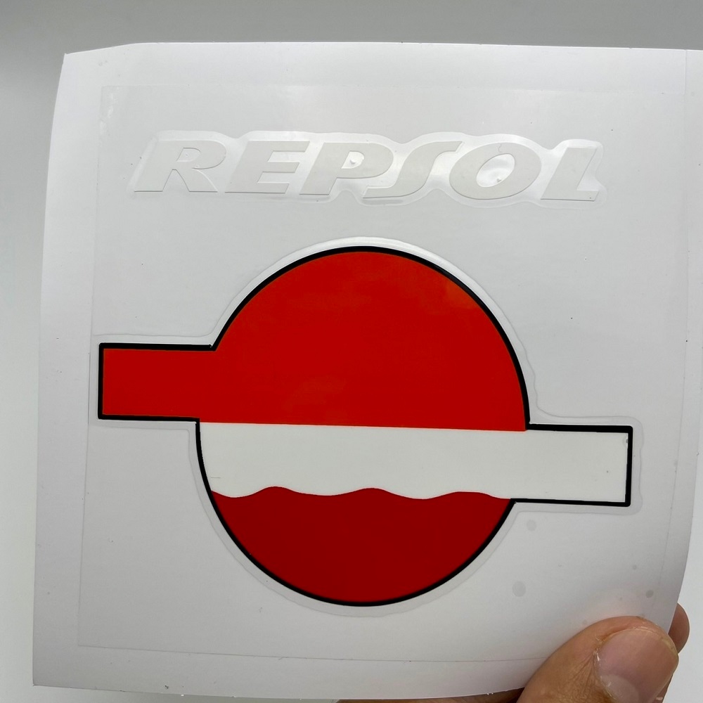 สติ๊กเกอร์ Repsol Racing MotoGP แต่งรถ มอเตอร์ไซค์ รถยนต์ สติกเกอร์ กันน้ำ ทนแดด ติดรถ หมวกกันน็อค รถแข่ง รถซิ่ง