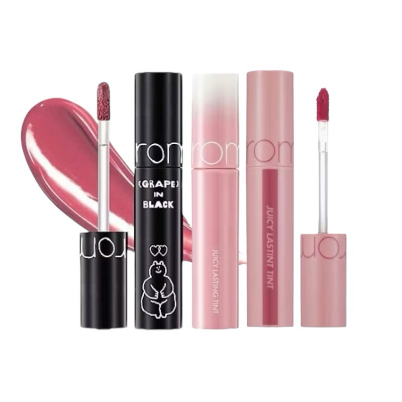 ซื้อ 19,24,25 พร้อมส่ง ลิปทินท์ ROM&ND Juicy Lasting Tint 5.5g ติดทนนาน ฉ่ำวาว