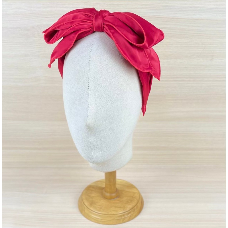 คาดผมโบว์ลวดลายดอกไม้แบรนด์Hiso