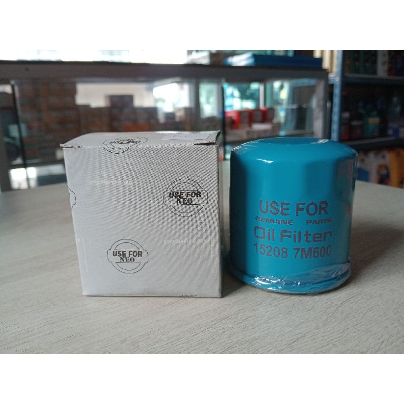 กรองน้ำมันเครื่อง Nissan March,NEO,Almera,Tida (15208-7M600)