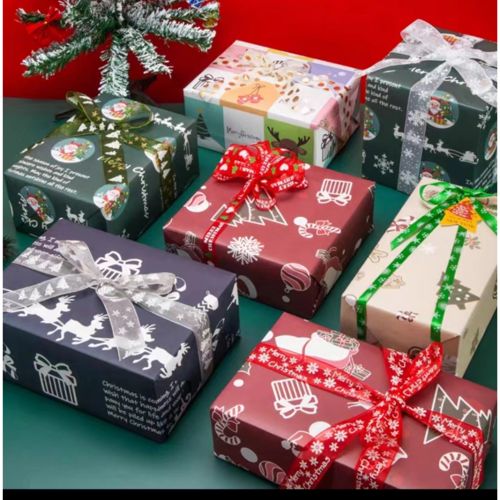 EPA กระดาษห่อของขวัญอาร์ตมัน ลาย Christmas 5ลาย
