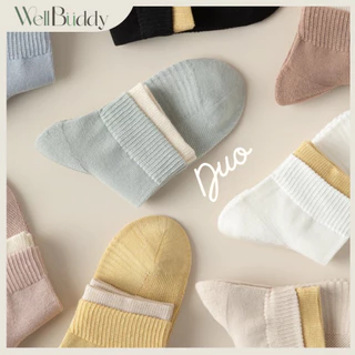 WellBuddy ถุงเท้าออกกำลังกาย ถุงเท้ากีฬา ถุงเท้าวิ่งผู้หญิง มากกว่า 20 แบบ (Women Training Socks)