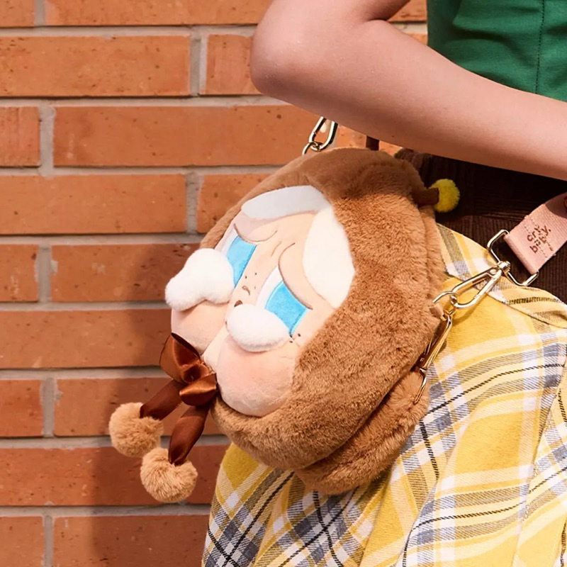 พร้อมส่งจากไทย CRYBABY Crying Again Series-Big Head Bag(I'll Bring You a Flower)