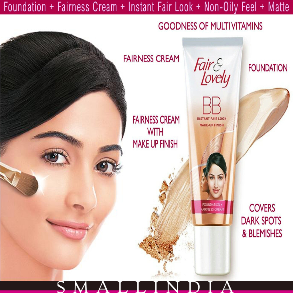 {**ส่งฟรี**} SMALL INDIA Fair & Lovely BB Face Cream แต่งหน้าทันที เนื้อแมทท์ ไม่มัน 40g
