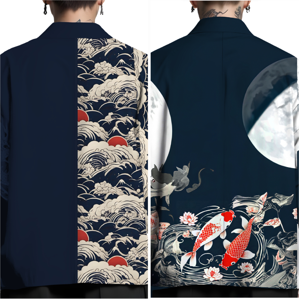 พร้อมส่ง เสื้อคลุมคาร์ดิแกน เสื้อคลุมแฟชั่น สไตล์ญี่ปุ่น