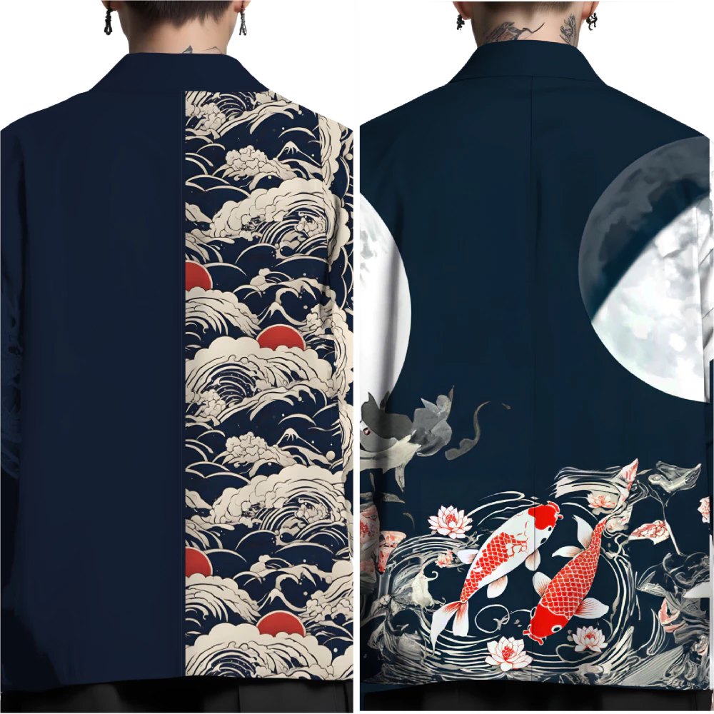 พร้อมส่ง เสื้อคลุมคาร์ดิแกน เสื้อคลุมแฟชั่น สไตล์ญี่ปุ่น