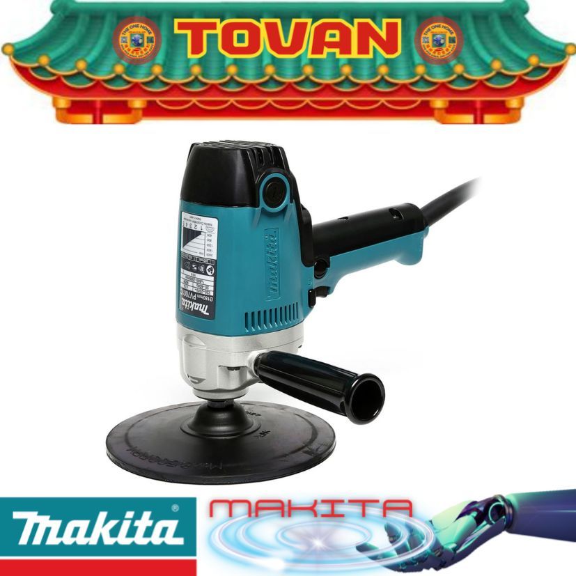 MAKITA รุ่น PV-7001C เครื่องขัดเงา 7 นิ้ว 900 วัตต์  # ออก..ใบเสร็จ-ใบกำกับภาษี..