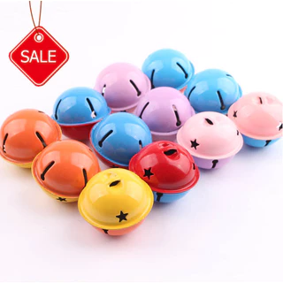 (พร้อมส่ง)กระพรวน กระดิ่ง 4 cm กระพรวนหลากสี