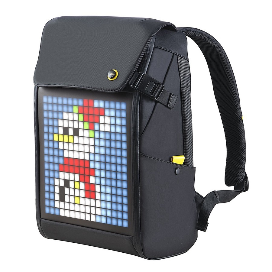 Divoom Pixoo-M Backpack จอ LED ปรับได้หน้าจอ LED ความจุขนาดใหญ่กระเป๋าเป้เดินทางกลางแจ้งง/cannot iss