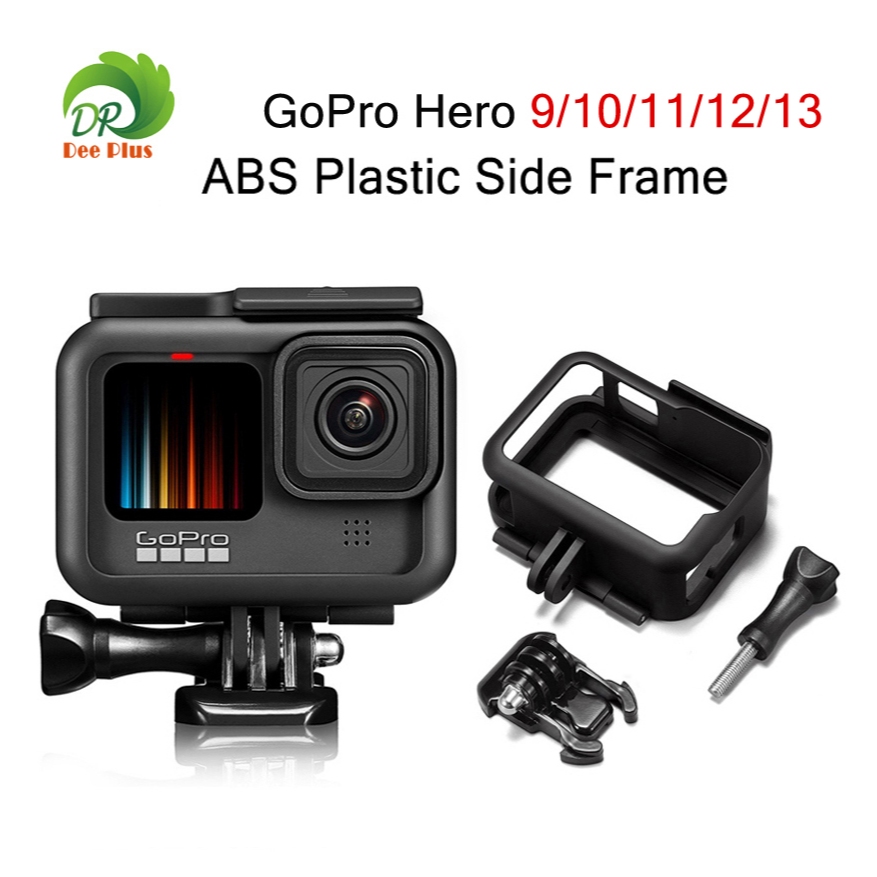 Frame for GoPro Hero 9/10/11/12/13 Housing Border Protective Shell Case with Quick Pull Movable socket and screw