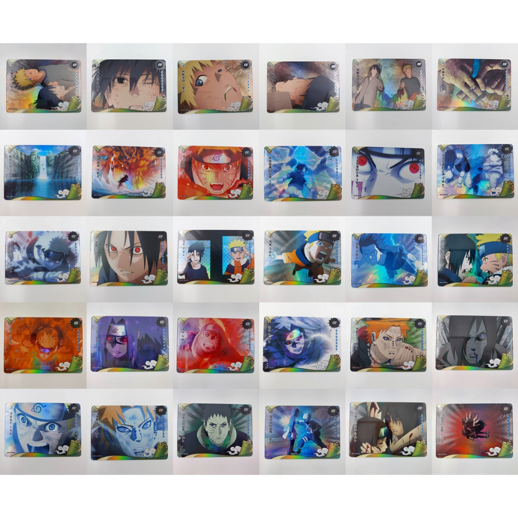 มาใหม่ การ์ดนารูโตะ ระดับ SR Naruto SR card No.001-024 และ SRพิเศษ 01-06