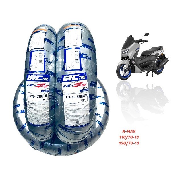 ยางนอกN-max155 (IRC)IZ-SS 110/70-13,140/70-13 S99T (8858722107406/8858722106355)