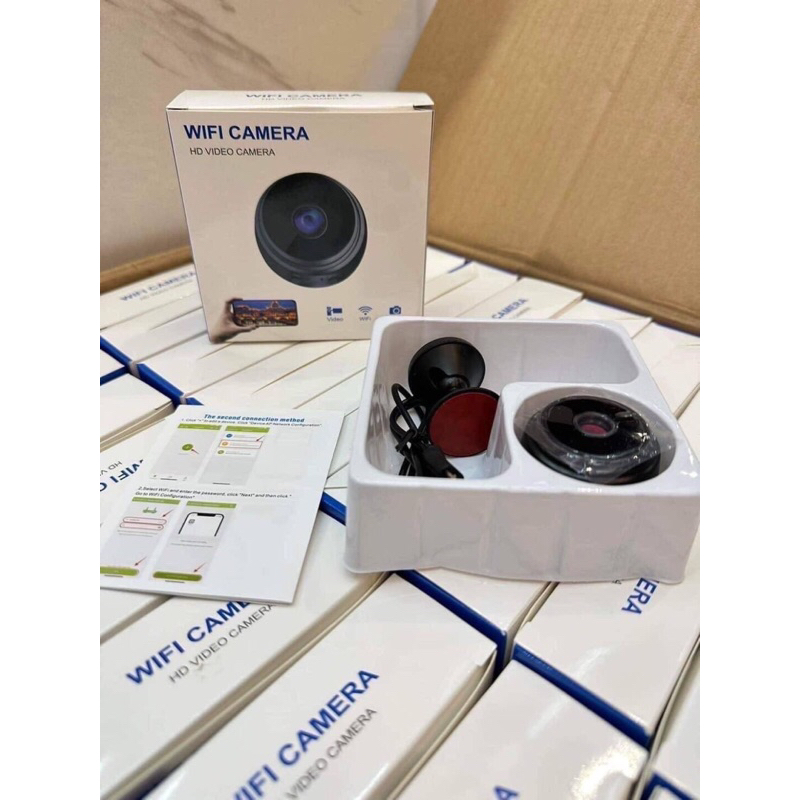 (กล้อง)กล้องวงจรปิดไร้สายแบบจิ๋ว WIFI CAMERA