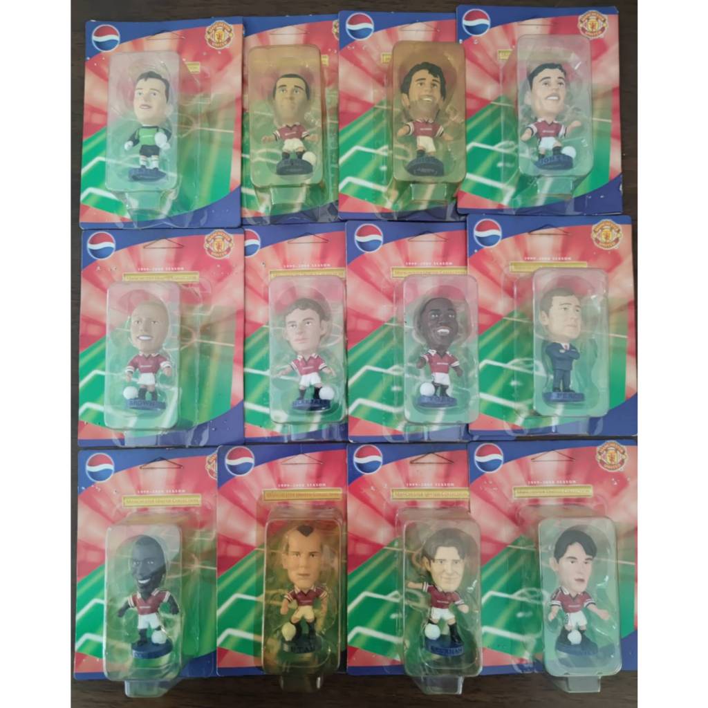 Pepsi Manchester United Figures ปี 1999-2000 ครบชุด