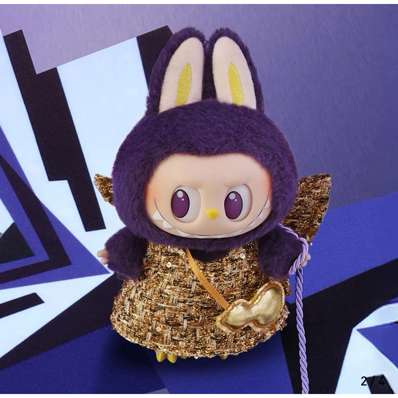 …พร้อมส่ง LABUBU × PRONOUNCE - WINGS OF FORTUNE Vinyl Plush Hanging Card สินค้าแท้ จาก popmart