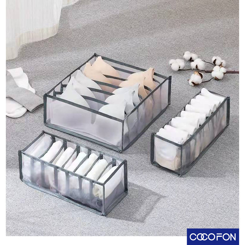 #CC109 Underwear storage ที่เก็บและจัดระเบียบชุดชั้นใน กล่องเก็บชุดชั้นใน กางเกงใน ถุงเท้า
