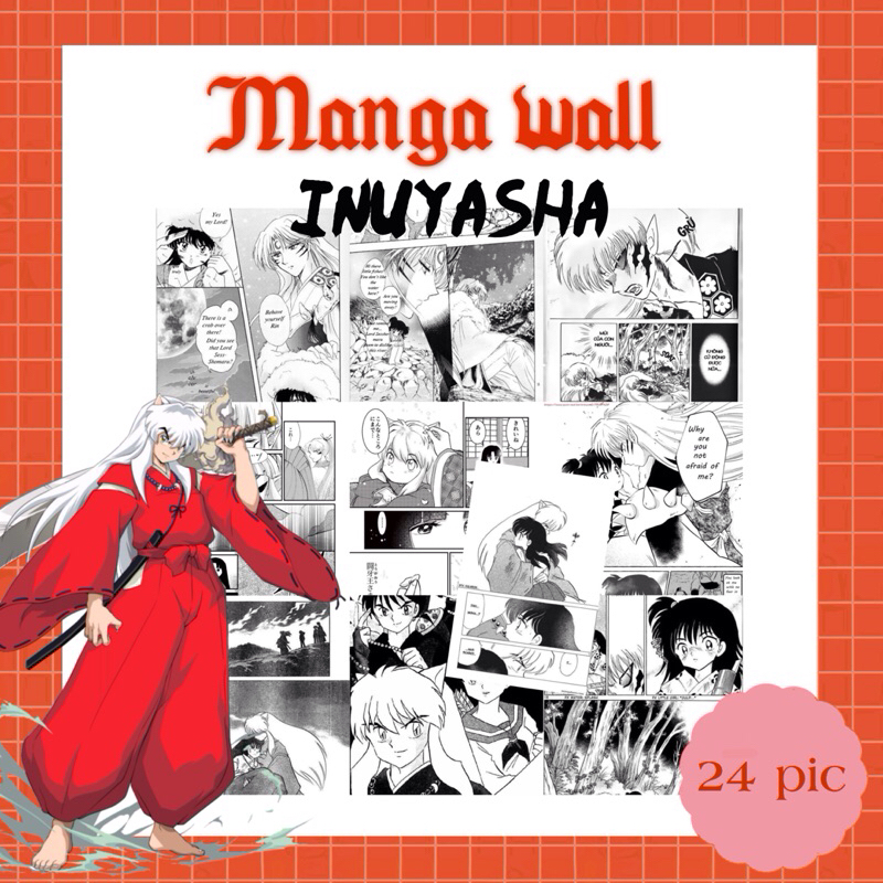 Manga wallpaper เรื่อง Inuyasha ภาพตกแต่งห้อง