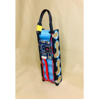 แบตเตอรี่ลิเธียมฟอสเฟส LifePo4 6S 1P 6000/mAh(6Ah) BMS M-Power 19.2-21V.20A IR ต่ำ