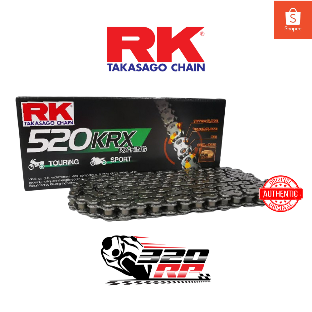 โซ่RK CHAIN 520KRX X120L (CLFZ)