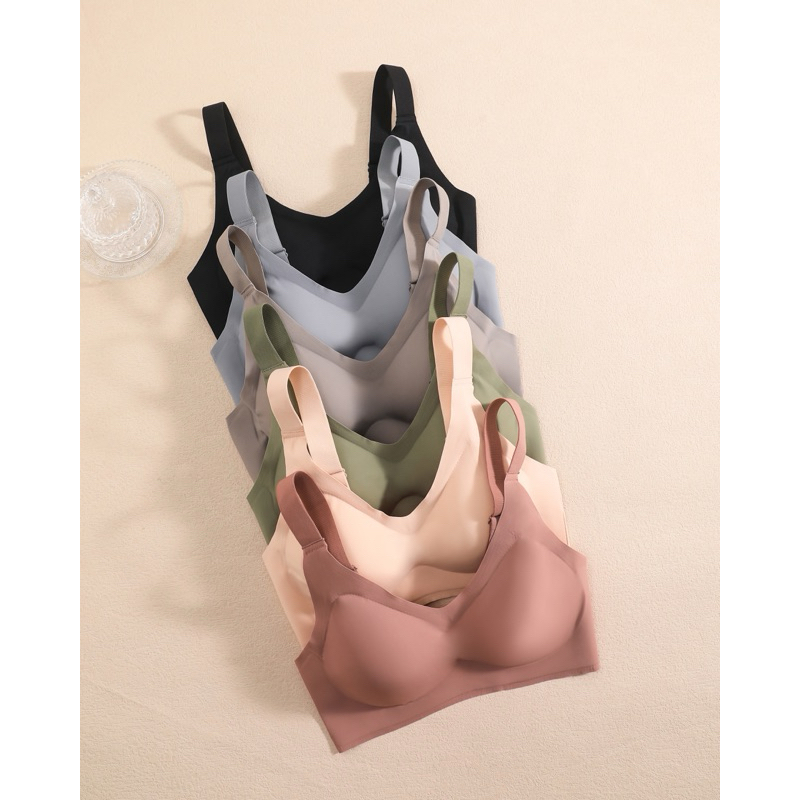 บราไร้ขอบยางพารา D06