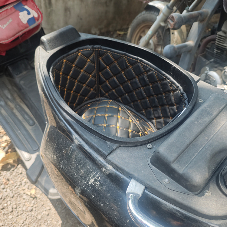 ฝาครอบช่องที่นั่งด้านใน Pad For Vespa S 125 LX 125 i เบาะนั่งรถจักรยานยนต์ภายใต้กล่องเก็บของสําหรับ -รับ UBOX