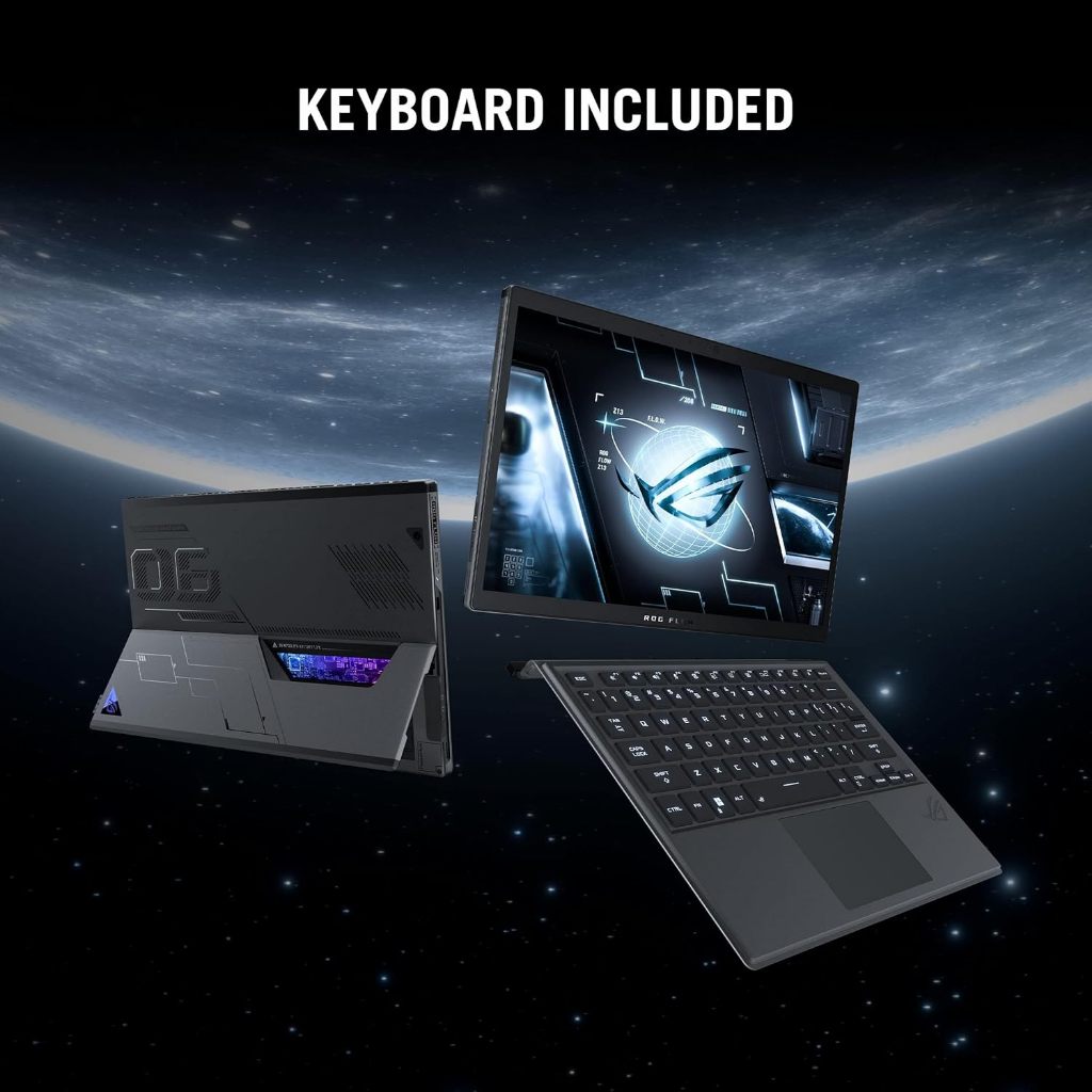 ASUS ROG Flow Z13 Gaming Laptop Tablet, 13.4” Nebula Display 16:10 QHD 165Hz