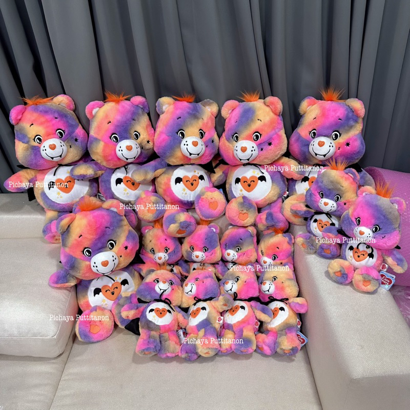 👻 Spooky Sparkle Bear 2024 👻I Carebear Original100% by Pichaya 🧸