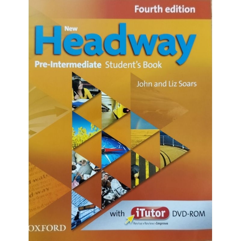 หนังสือ Headway Student's book หนังสือเพื่อการพัฒนาภาษาอังกฤษครบวงจร(เรียนด้วยตัวเอง)+DVD - Pre-Intermediate Student