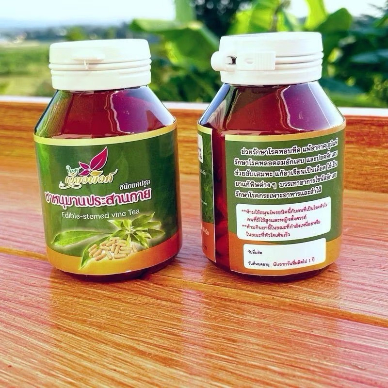 แคปซูล หนุมานประสานกาย ใบชาเวียงพิงค์ หอบหืดวัณโรค บำรุงปอด ไอภูมิแพ้เรื้อรัง