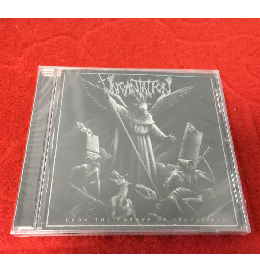 CD ซีดีเพลงสากล Incantation - Upon The Throne Of Apocalypse สภาพตามรูปปกMaizui
