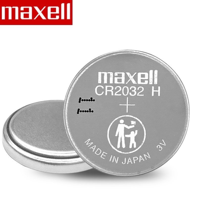 Maxell ถ่านกระดุม CR2032H แบตเตอรี่อุตสาหกรรม 3V ถ่านความจุสูง มีตัว H แท้