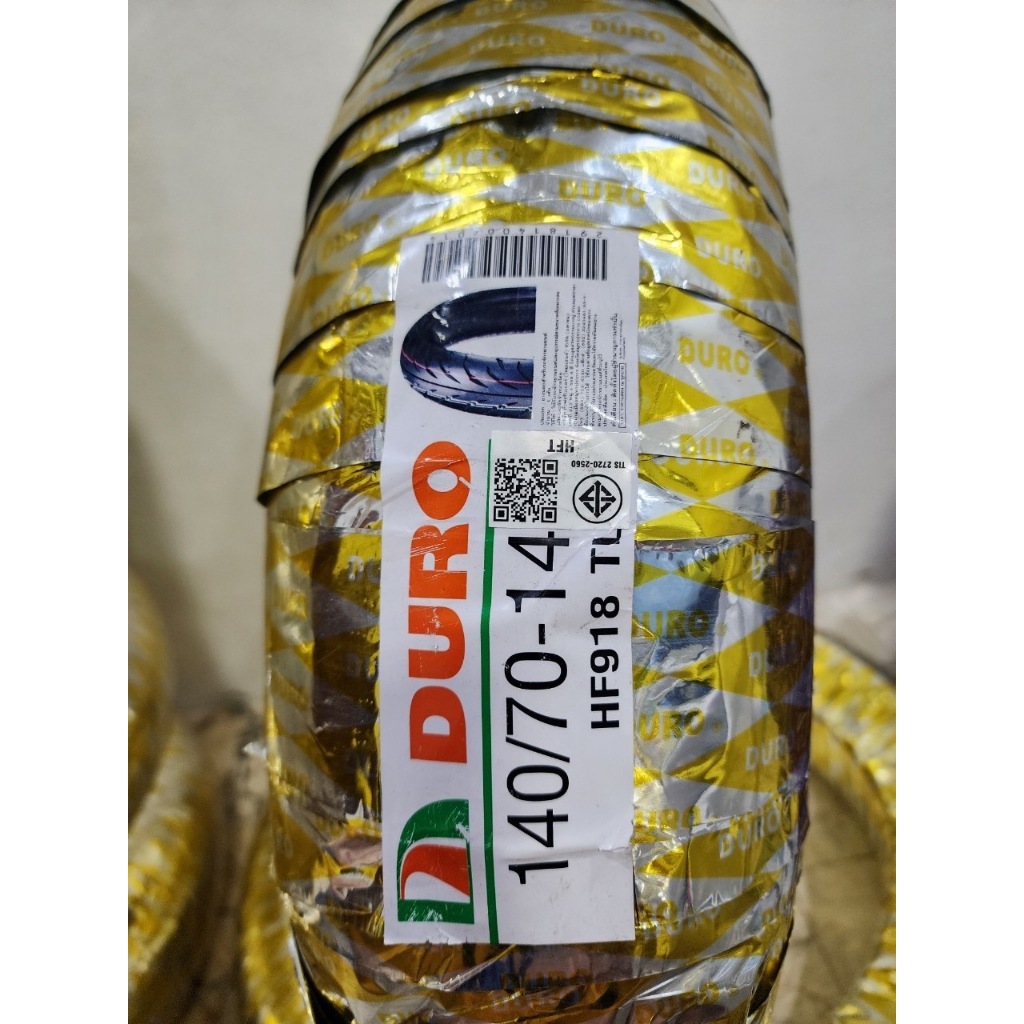 ยางนอก CLICK125I, PCX125-150, AEROX DURO HF918 80/90-14,90/90-14,100/90-14,110/80-14 แบบไม่ใช้ยางใน - รูปที่ 4