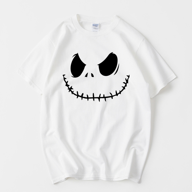 เสื้อยืด cotton ผ้าฝ้ายแท้คุณภาพสูง [ Halloween ผีและฟักทอง ]