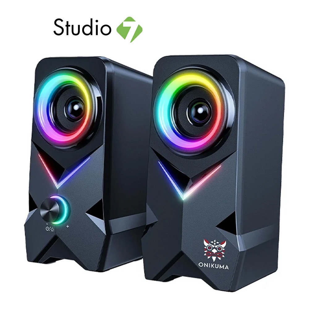 ลำโพง Onikuma Gaming L2 Speaker RGB by Studio7
