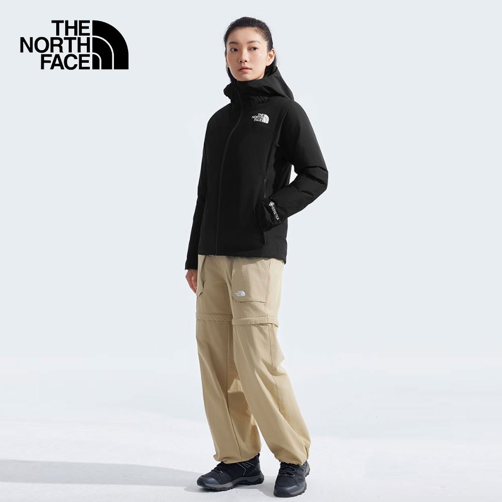 THE NORTH FACE W MOUNTAIN LGT GTX TRIJCT / ดูตาราง ASIA Size (AP) - TNF BLACK-NPF เสื้อกันหนาวสองชั้น ด้านในเป็นขนห่าน