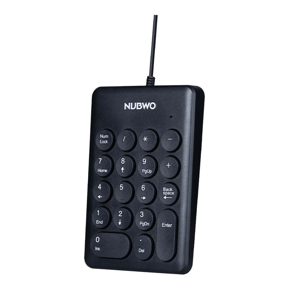 NUMERIC KEYBOARD (แป้นพิมพ์ตัวเลข) NUBWO NK47 (BLACK)