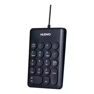 NUMERIC KEYBOARD (แป้นพิมพ์ตัวเลข) NUBWO NK47 (BLACK)