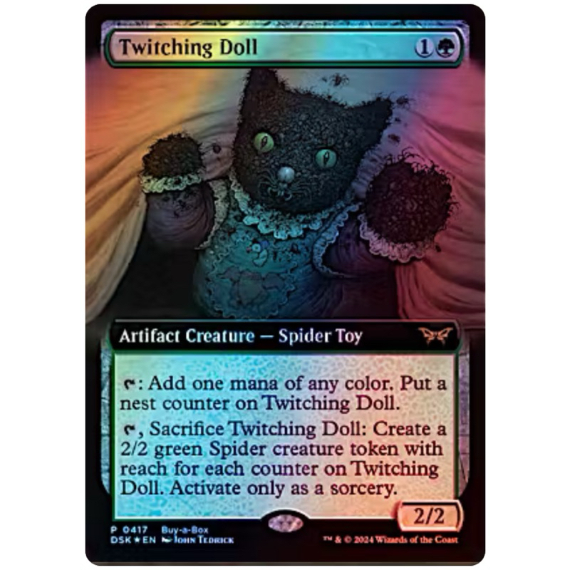 Promotional: Twitching Doll (Buy-a-Box Foil)