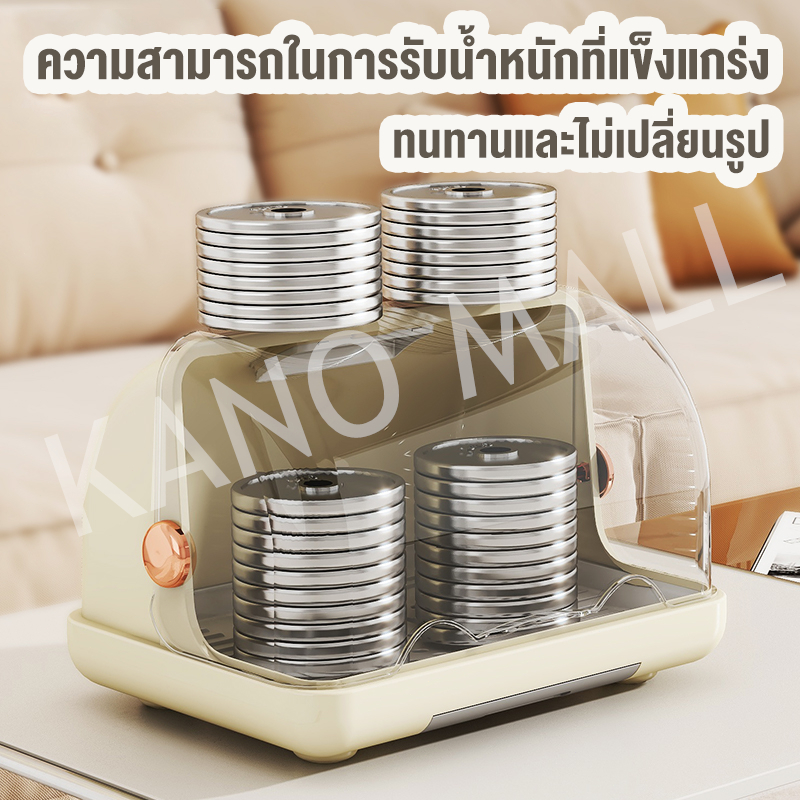 KANO กล่องเก็บขวดนมเด็ก ฝาปิดขวดนมกันฝุ่น ที่คว่ำขวดนมเด็ก ที่เก็บจุกนม ชั้นเก็บถ้วย ที่เก็บขวดนม รูปที่ 3