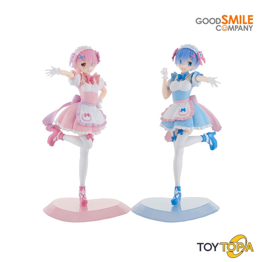 (406575) - Tenitol Yumekawa Maid Rem & Ram: Set With Bonus: Re:Zero -Starting Life in Another World- By Furyu