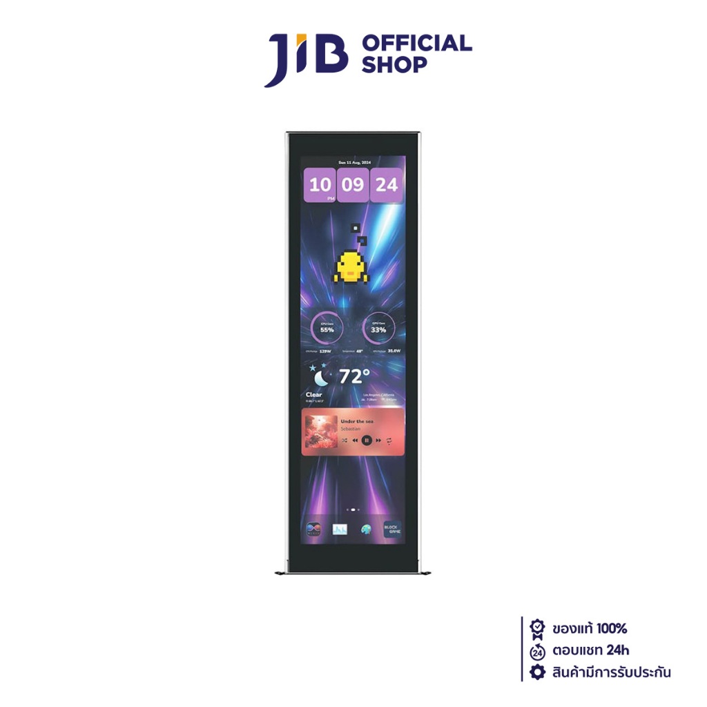 LCD PANEL (หน้าจอสำหรับเคส) HYTE Y70 TOUCH INFINITE DISPLAY UPGRADE (BLACK)
