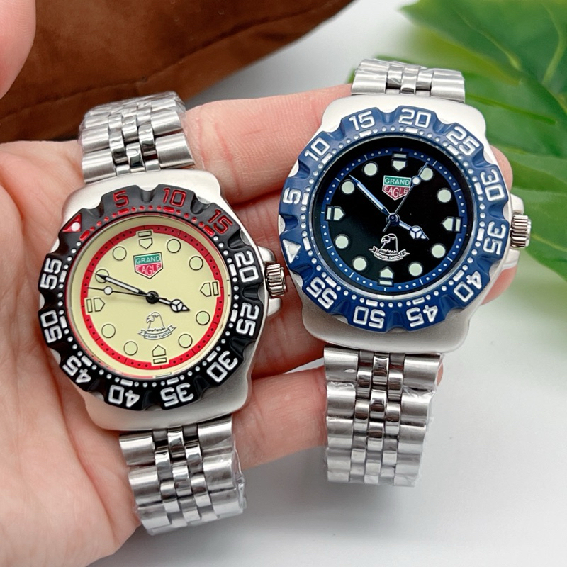 แบรนแท้ อีเกิ้ล  รุ่นลิซ่า กันน้ำ 100% หน้าปัดพรายน้ำ  เรืองแสง