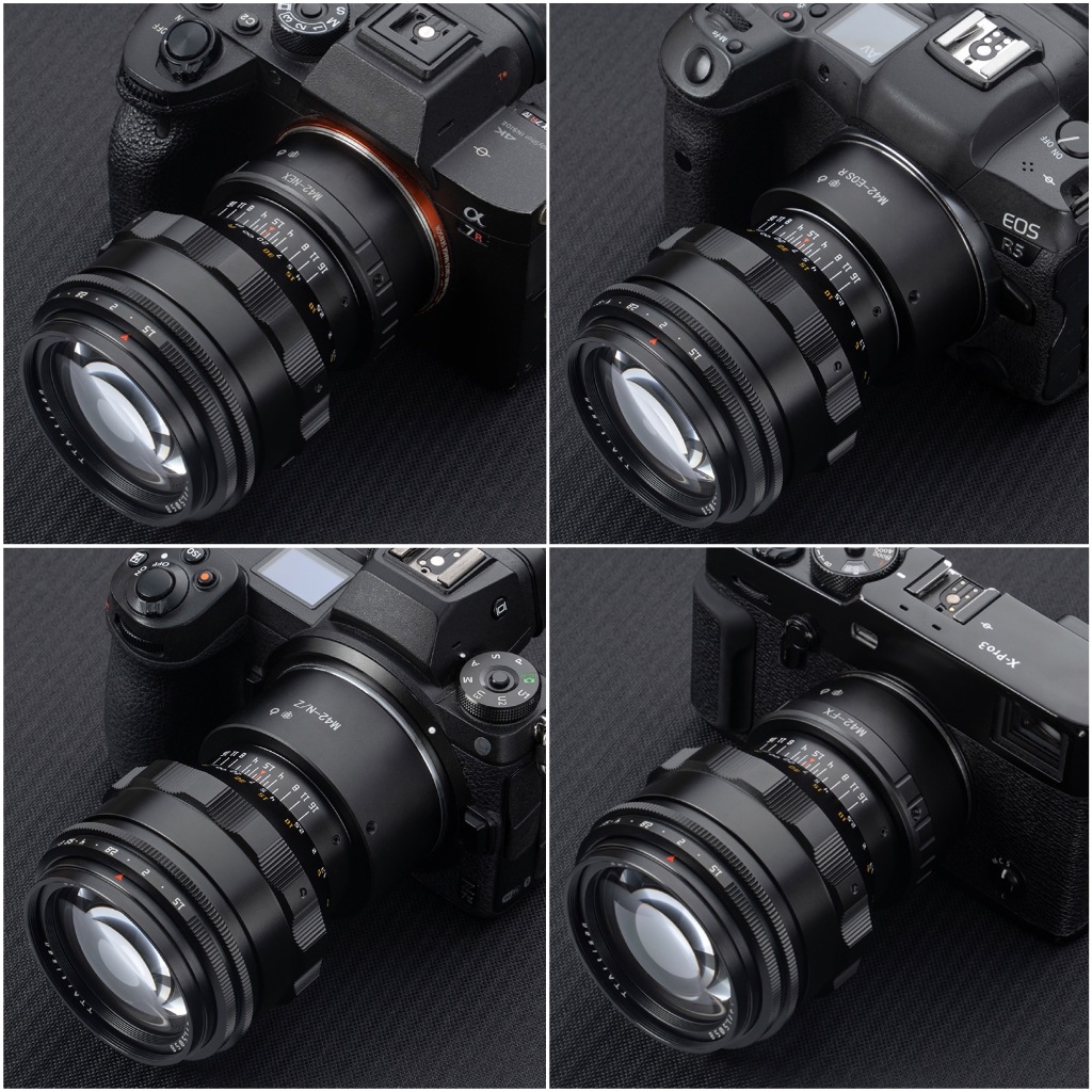 เลนส์ TTArtisan 75mm f1.5 โบเก้หมุน ฟูลเฟรม ( 75 mm f 1.5 biotar swirly bokeh เลนส์กระจก / M42 / Fuji / Sony / RF / Z )