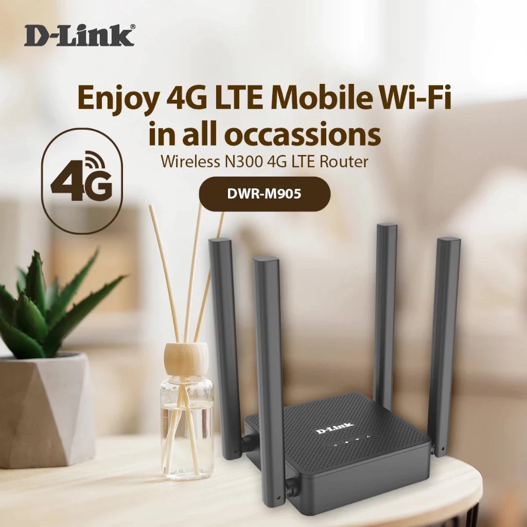 4G Router D-LINK (DWR-M905) Wireless N300