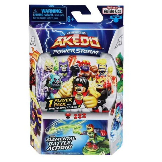 Legends of Akedo Powerstorm Single Mystery Player Pack & Battle Controller (กล่องสุ่ม)