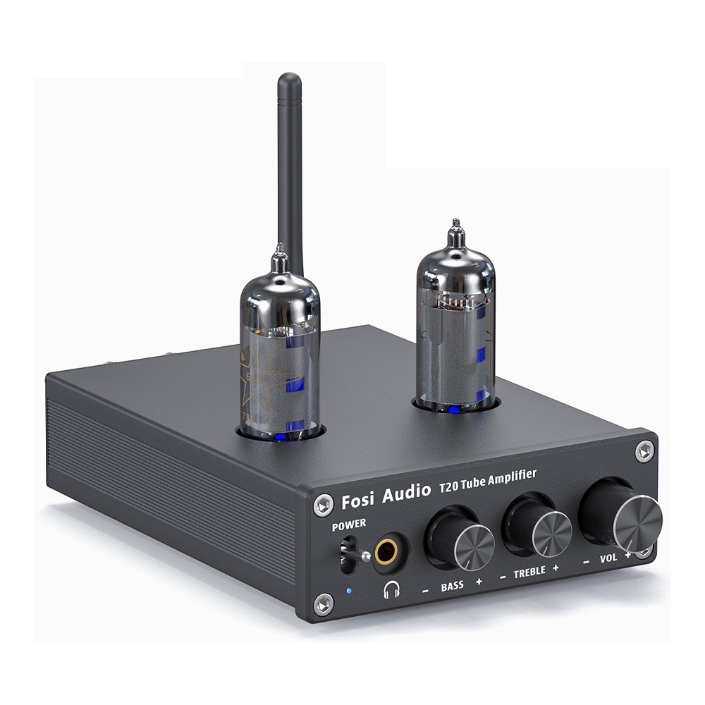 [ประกันศูนย์ไทย] Fosi Audio T20 Bluetooth Tube Amplifier พร้อมชิป TPA3116