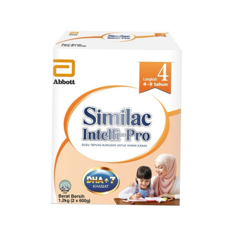SIMILAC INTELLI-PRO4 1.2KG BIB สำหรับ เด็ก 4-9 ปี