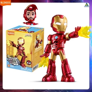 Blokees Spidey and his amazing friends FPlay AL 01 ของเล่นตัวต่อโมเดล ปีเตอร์ พาร์คเกอร์ รหัส BKS748